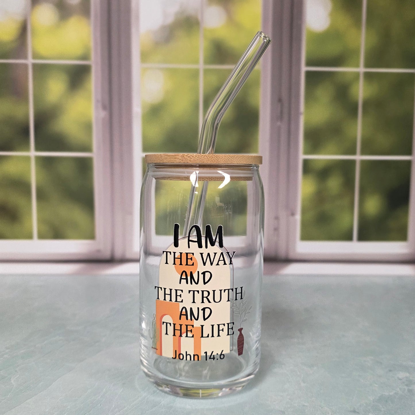 16 oz. Glass Can Cups