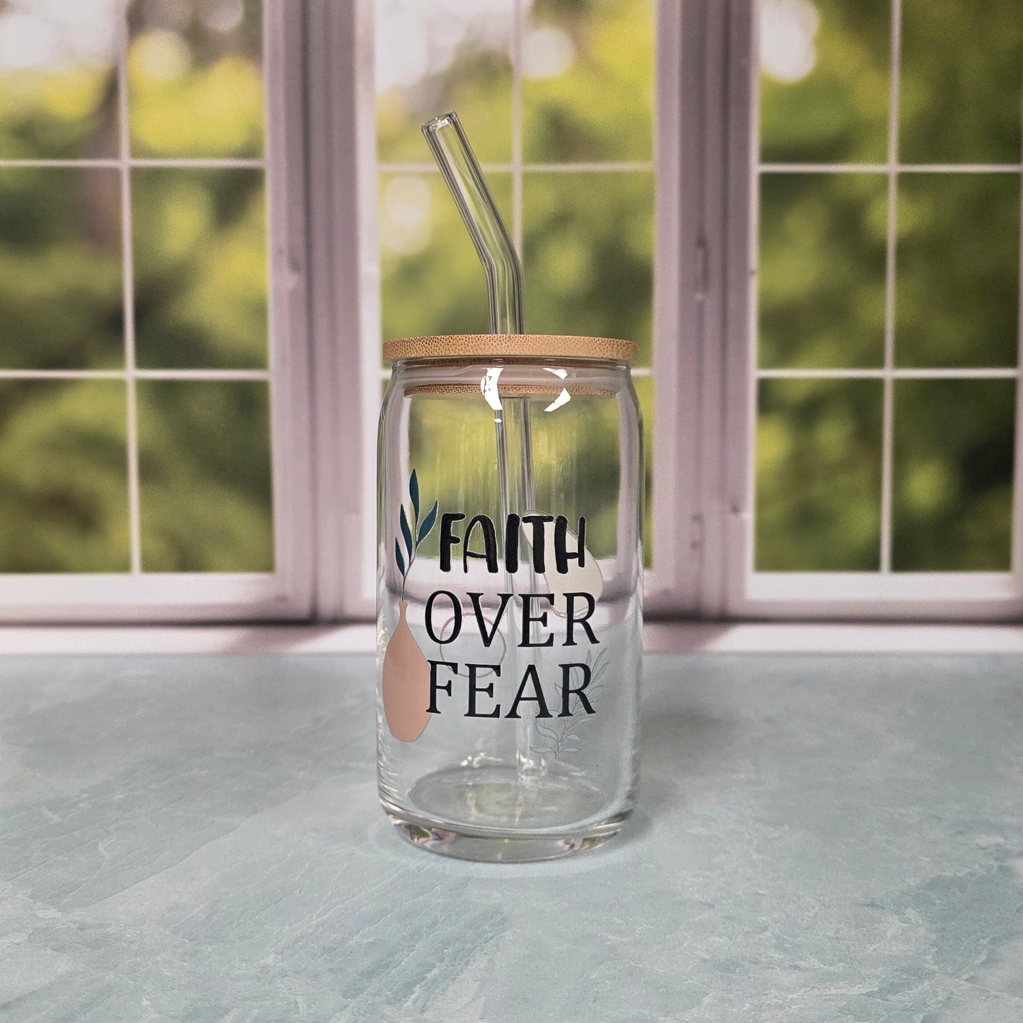 16 oz. Glass Can Cups