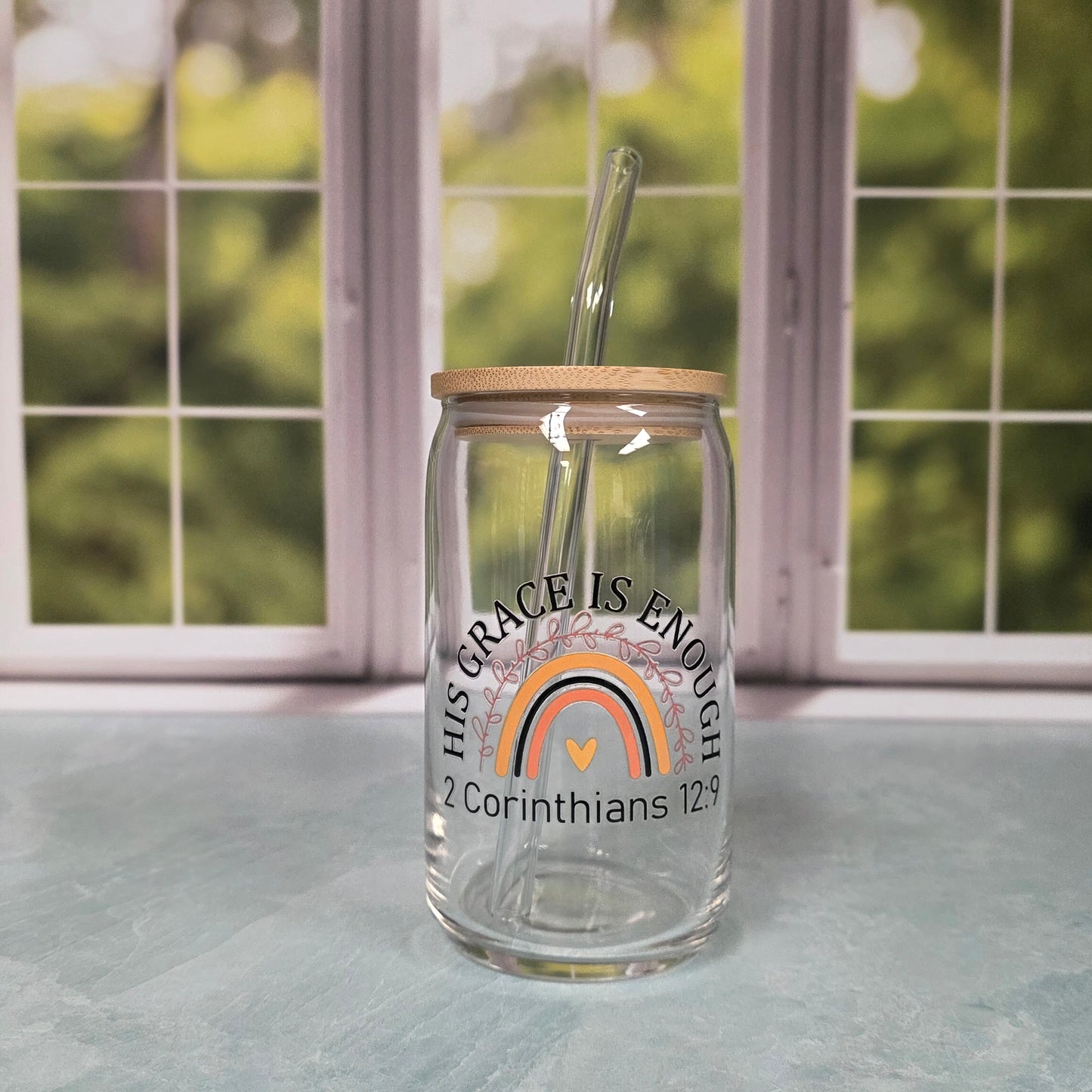 16 oz. Glass Can Cups