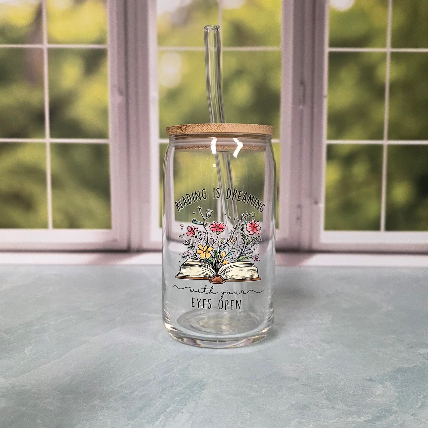 16 oz. Glass Can Cups
