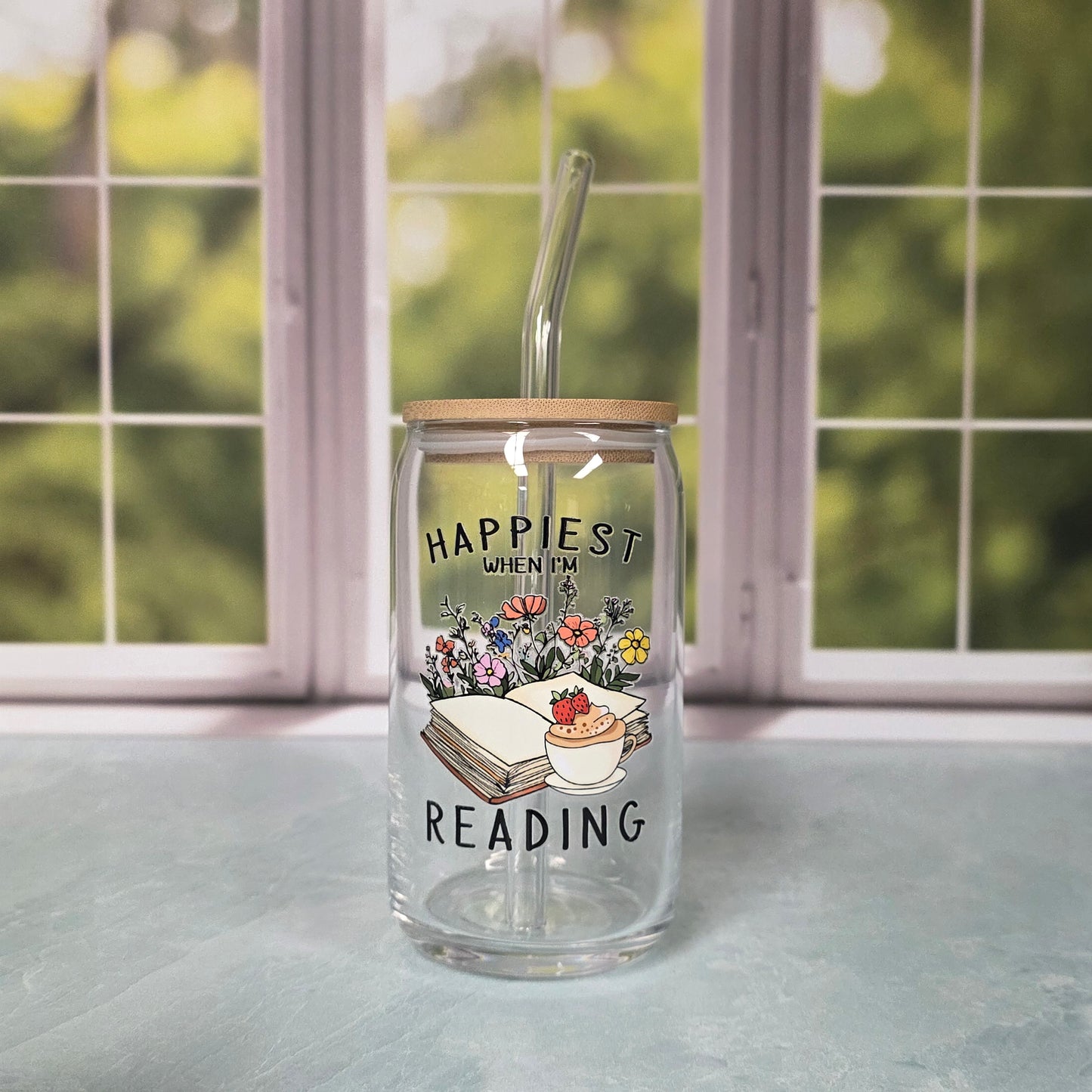 16 oz. Glass Can Cups