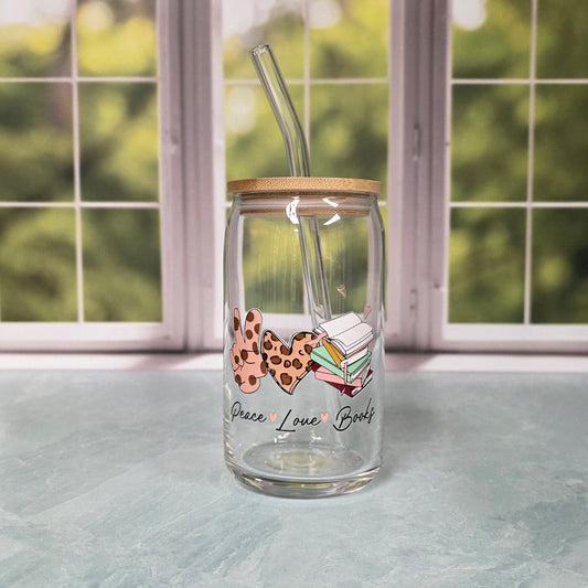 16 oz. Glass Can Cups