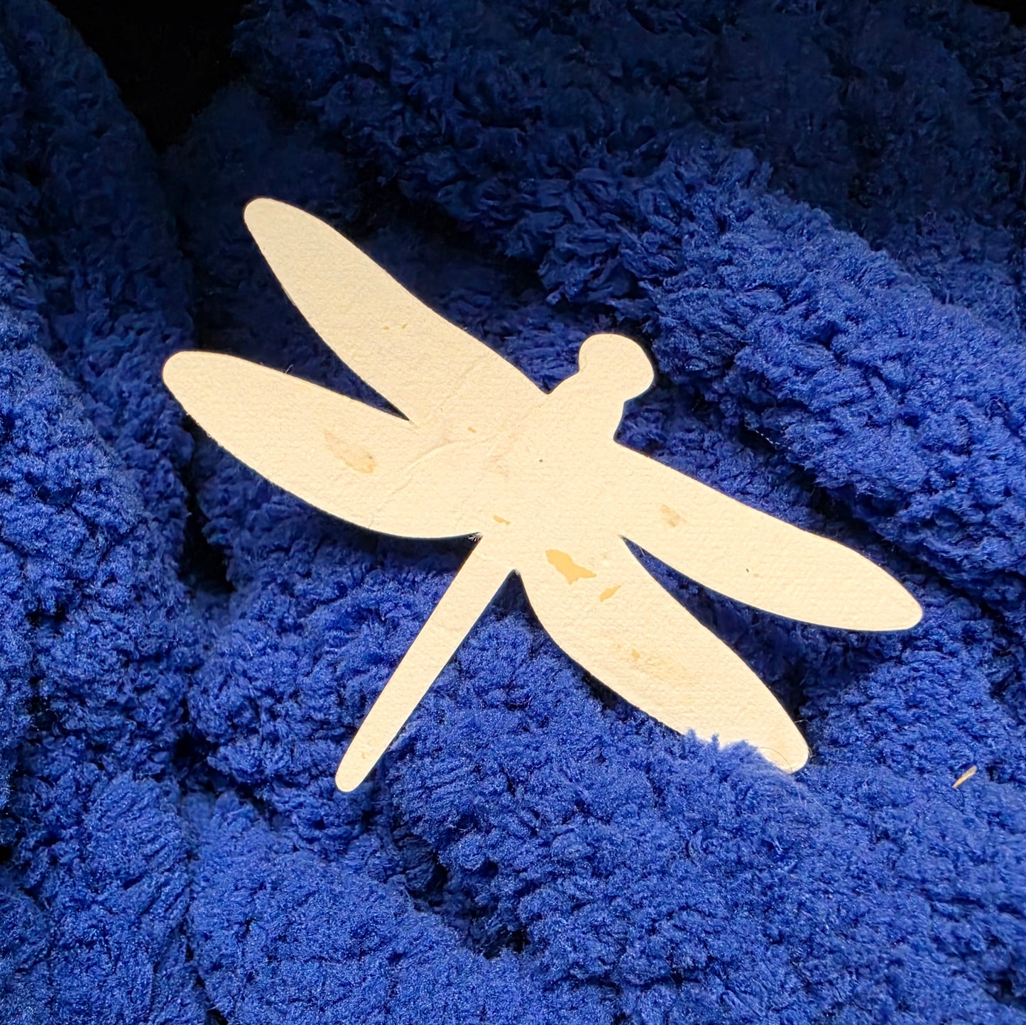 Handmade Dragonfly Shaped Wildflower Seed Paper