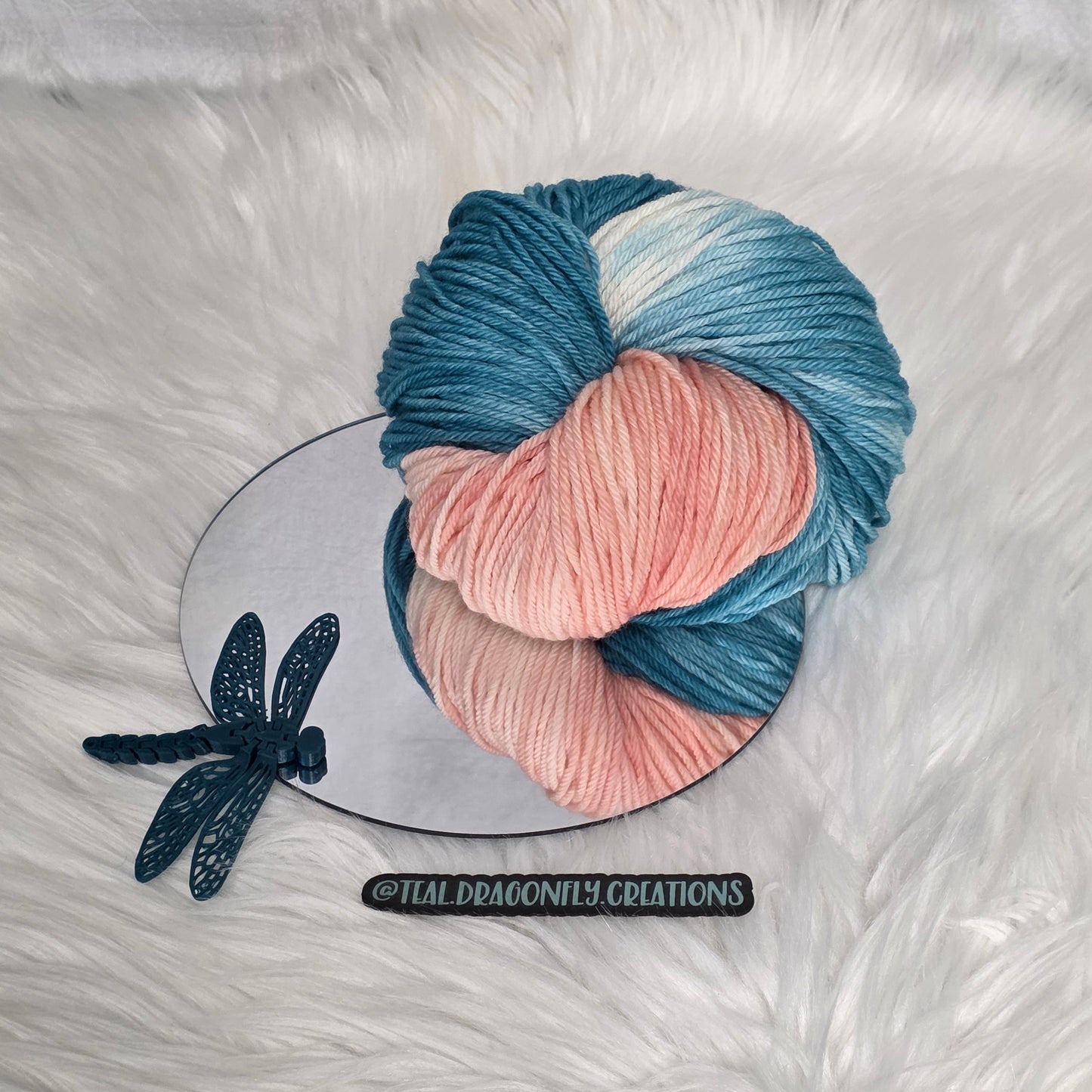 Hand-Dyed Worsted - Anchored in Hope - Soul Sisters Fibers