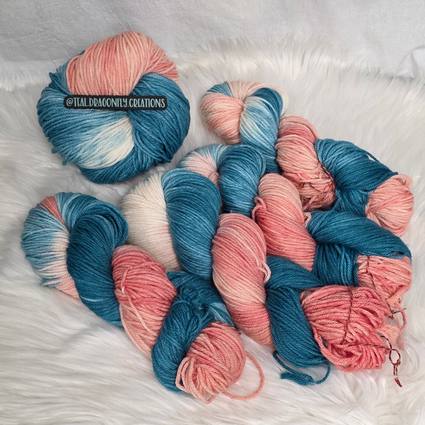Hand-Dyed Worsted - Anchored in Hope - Soul Sisters Fibers