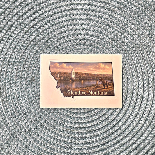 Sticker - Glendive, Montana - TDC