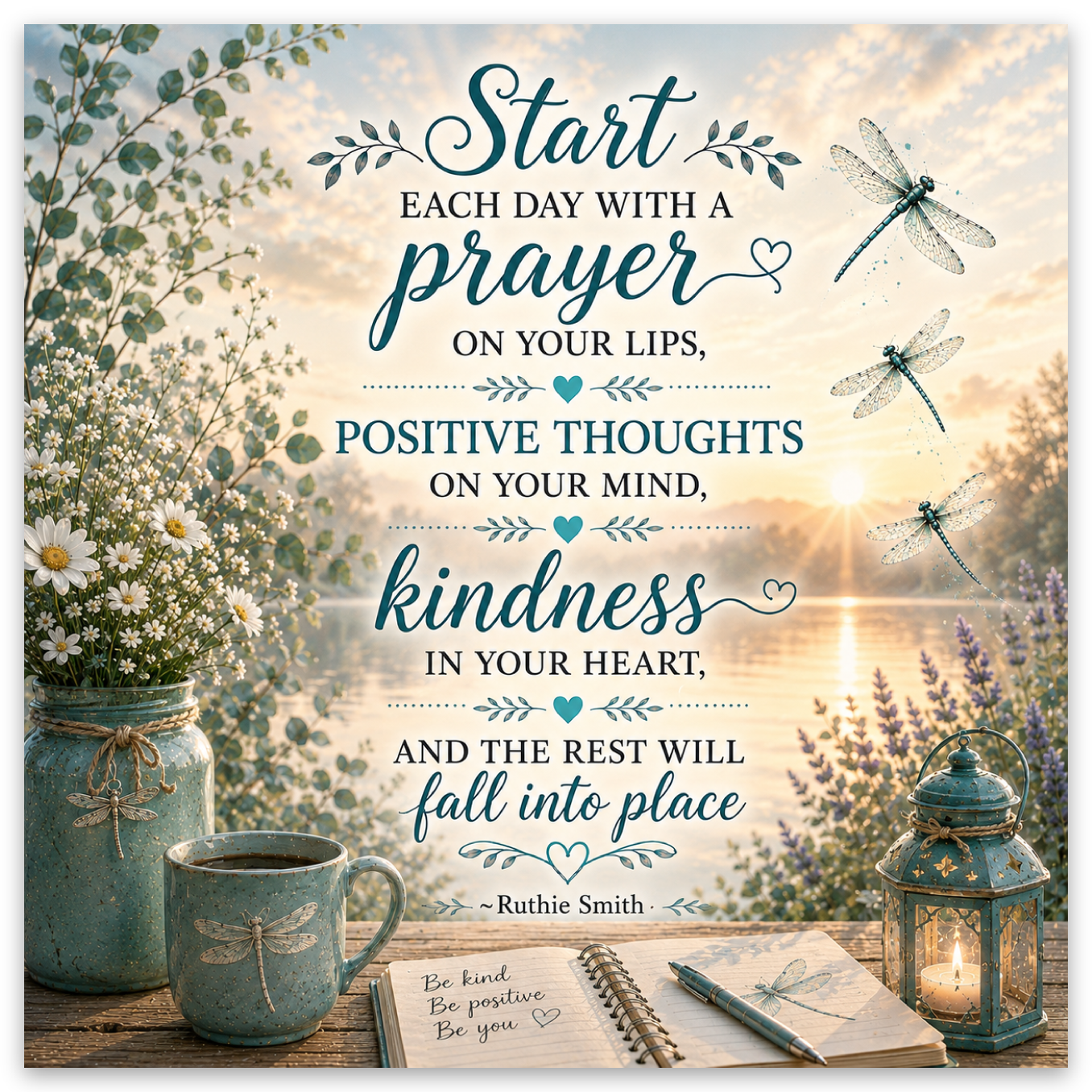 Sticker - Start Each Day - TDC