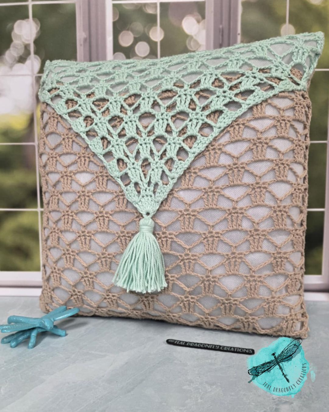 Boho Dream Envelope Pillow Cover Pattern