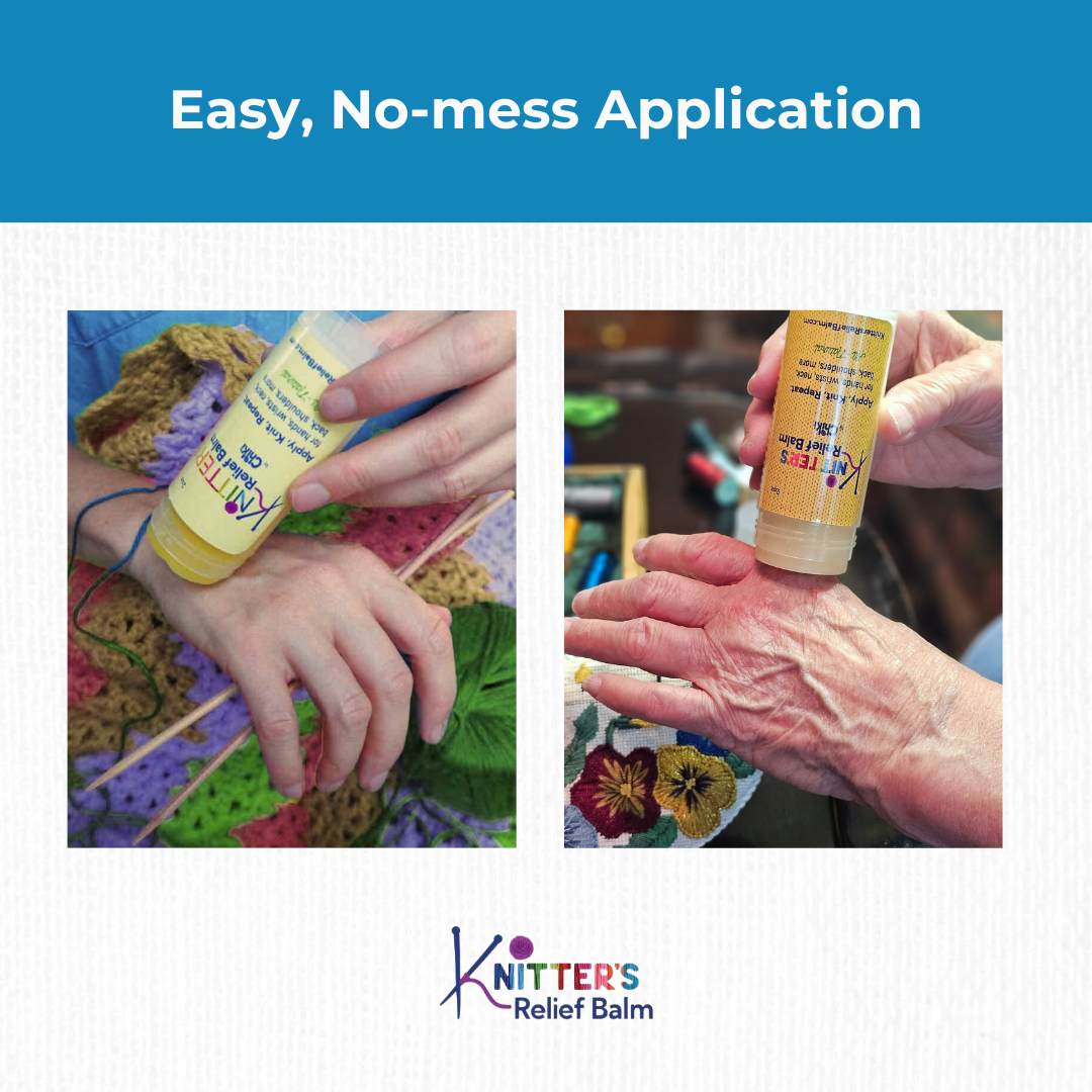 Knitter's Relief Balm with CBD