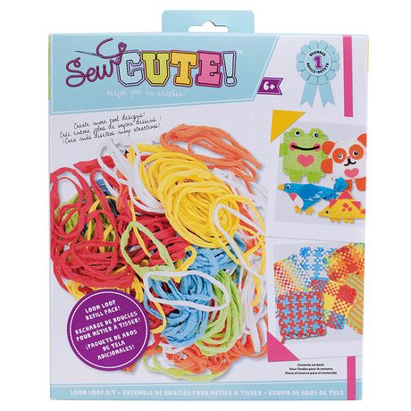 Colorbok Sew Cute! You Design It Loom Loop Refill Kit