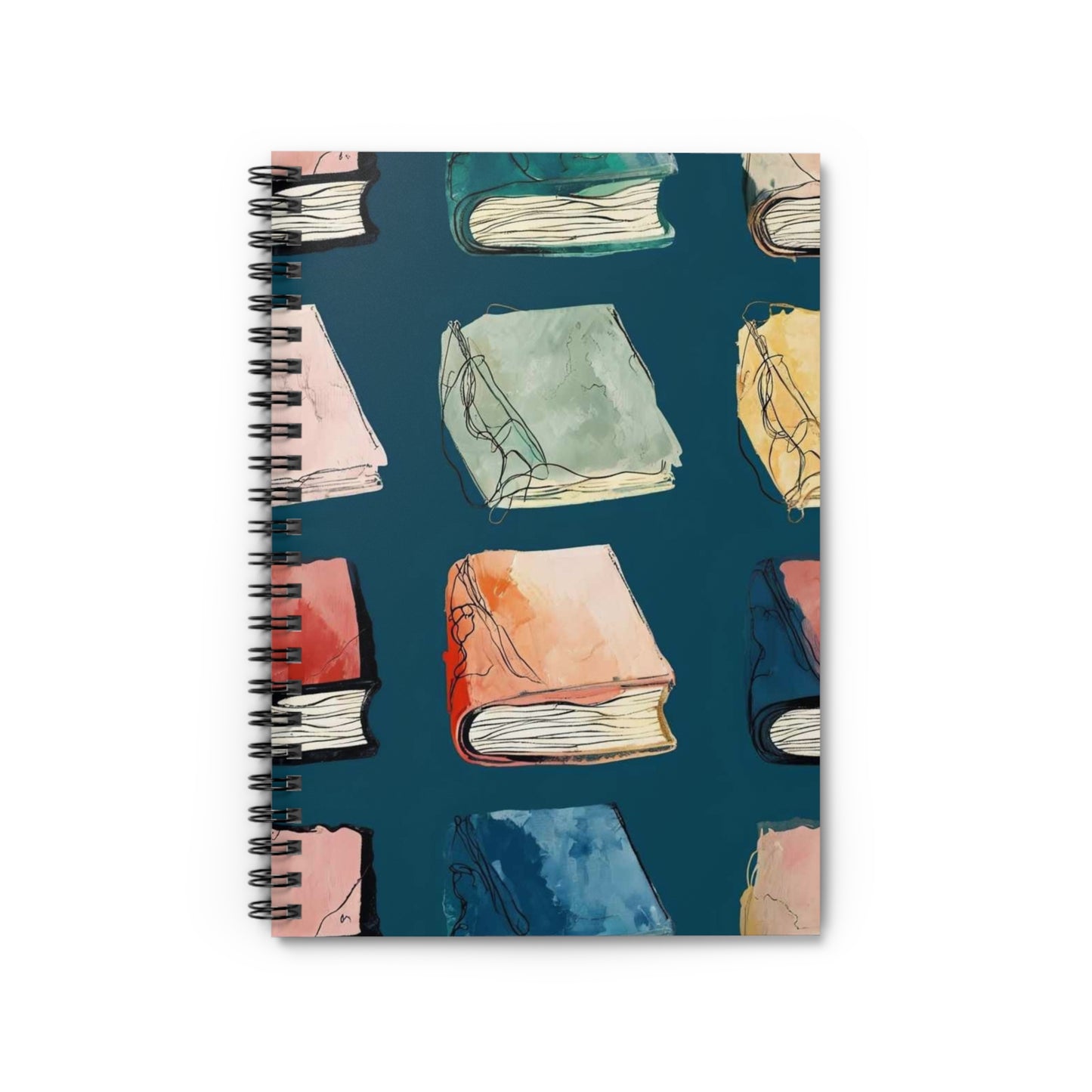 Notebook - Colorful Books