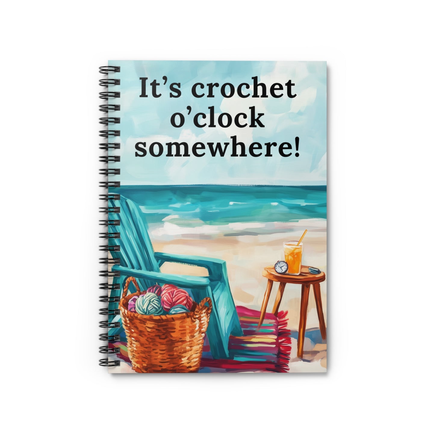 Notebook - Crochet O'Clock Beach