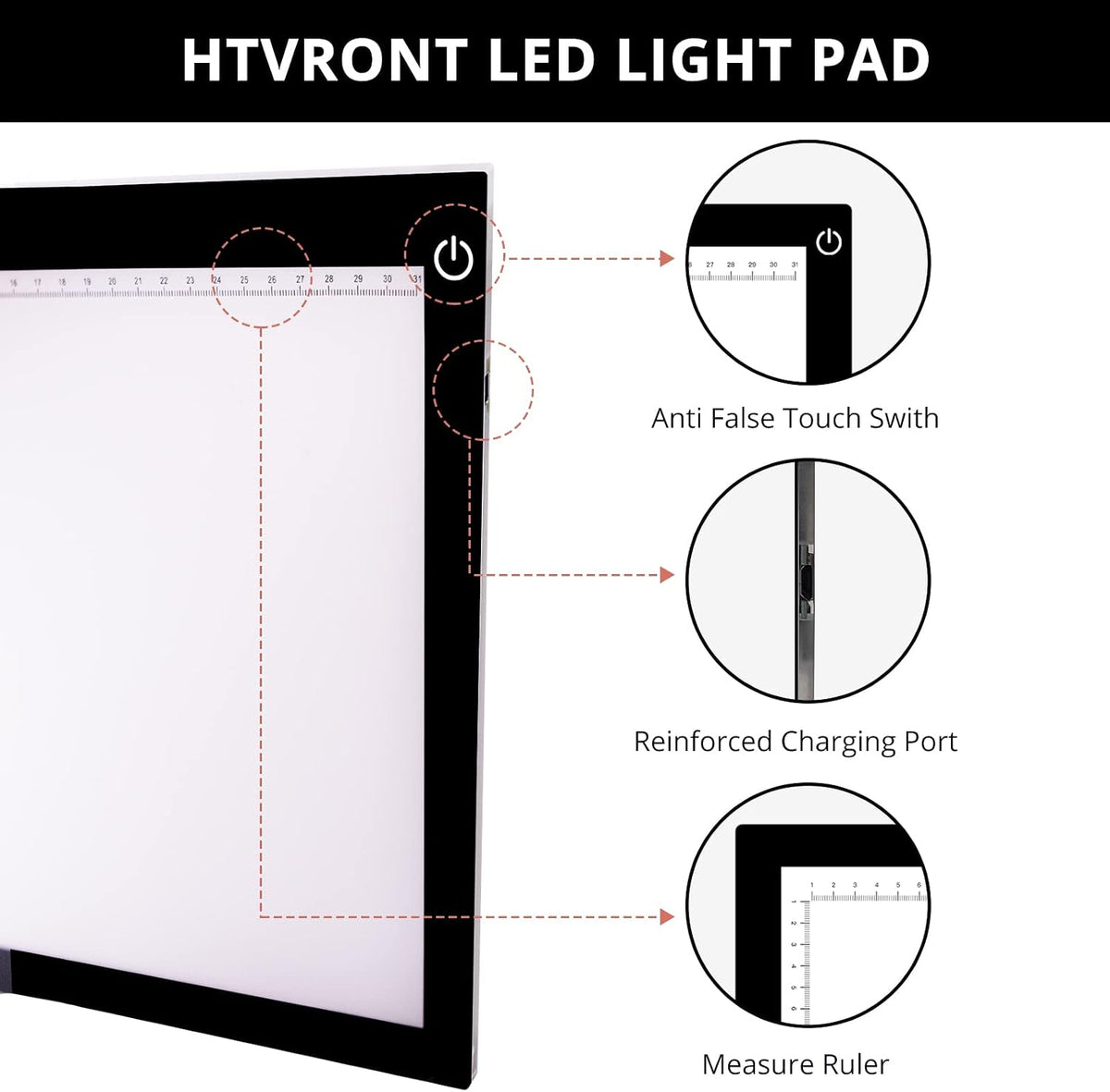 LED Light Pad 12.2"x8.46"