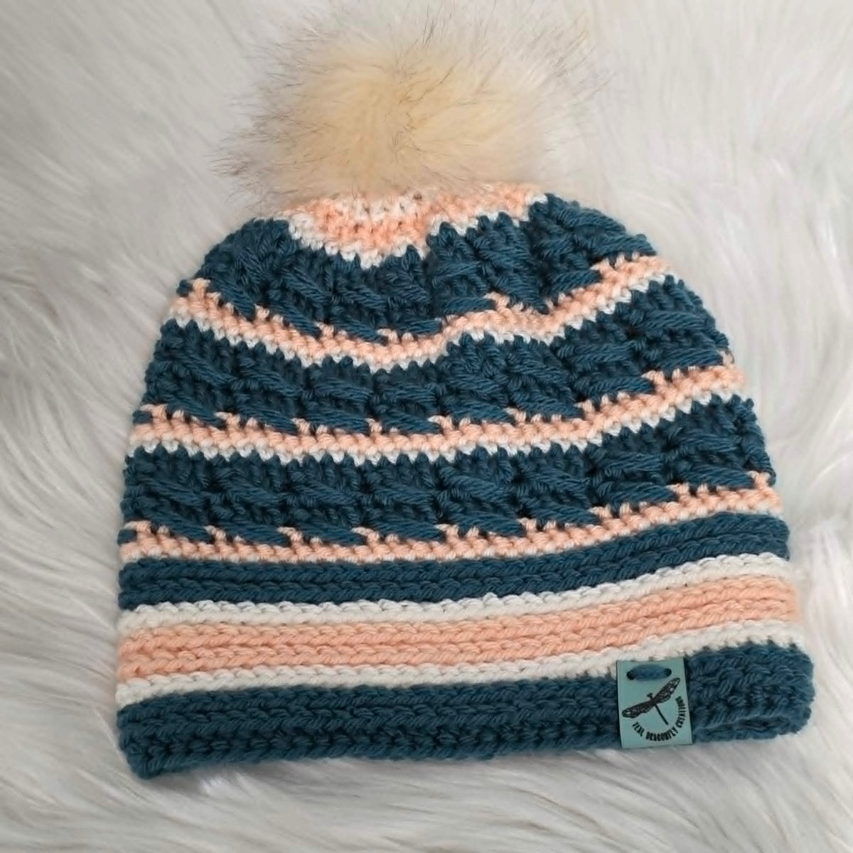 Anchored in Hope Beanie - Crochet