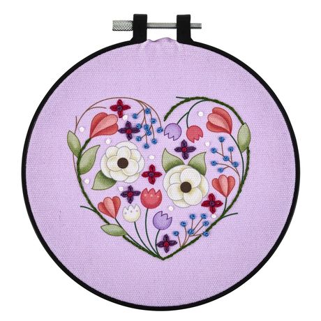 Bucilla Mindful Counted Cross Stitch - Peaceful Floral