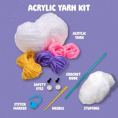 Bucilla Amigurumi Kit - Unicorn Crochet Kit