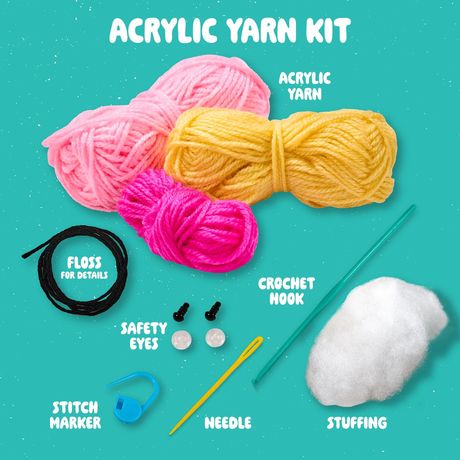 Bucilla Amigurumi Kit - Butterfly Crochet Kit
