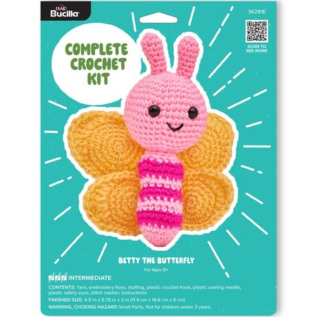Bucilla Amigurumi Kit - Butterfly Crochet Kit