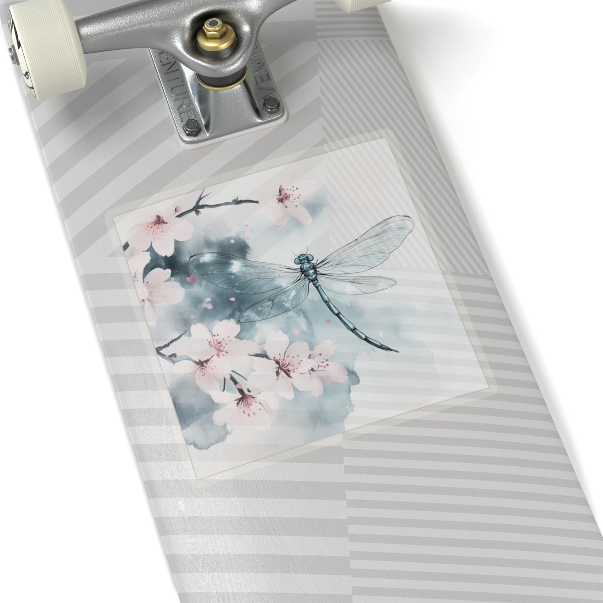 Sticker - Dragonfly Cherry Blossoms