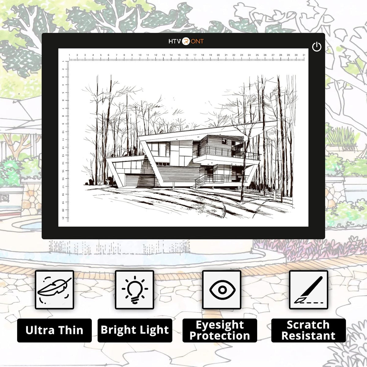 LED Light Pad 12.2"x8.46"