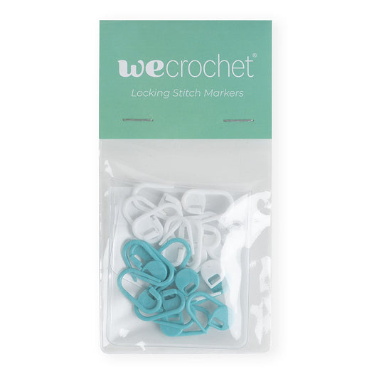 Stitch Markers - Locking - Teal