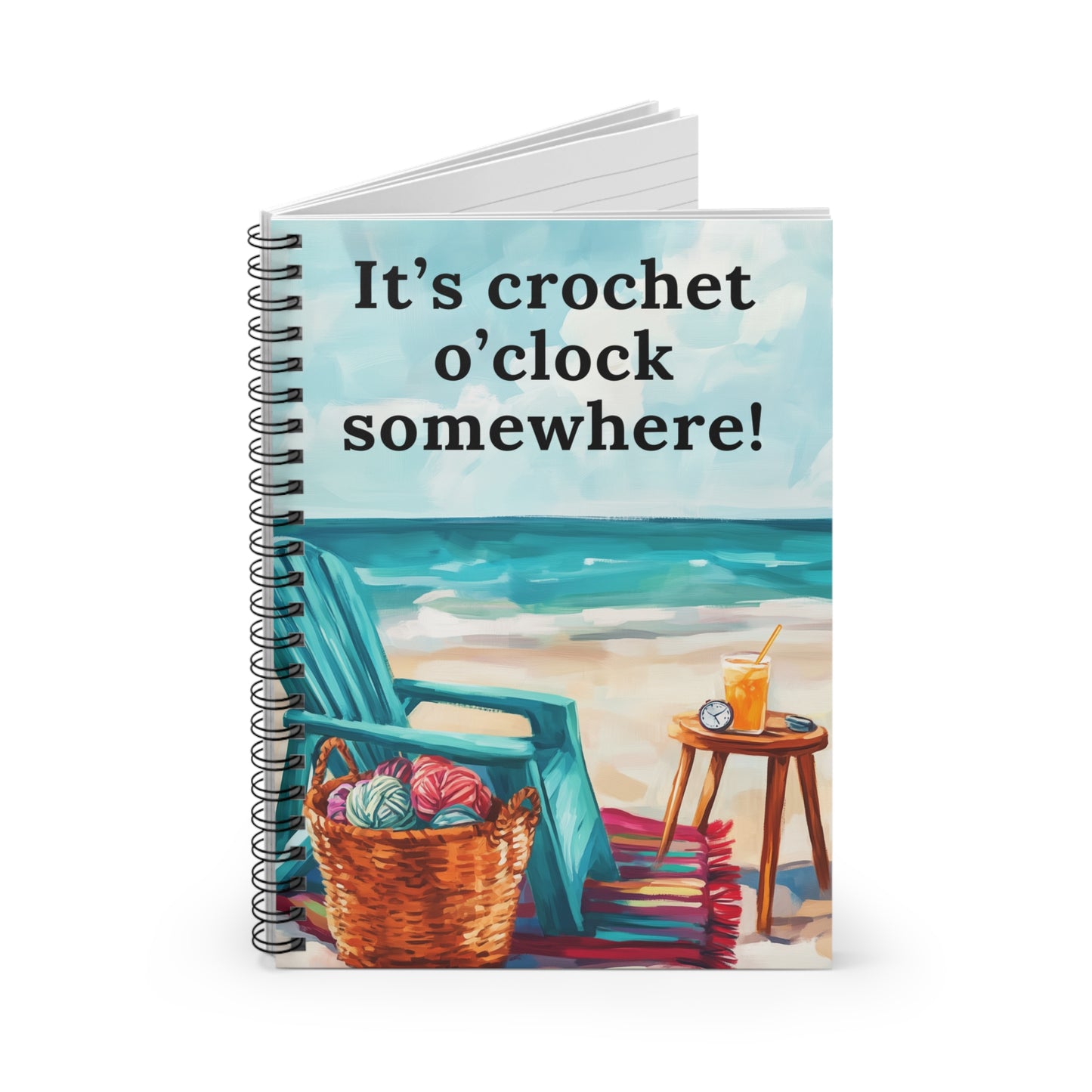 Notebook - Crochet O'Clock Beach