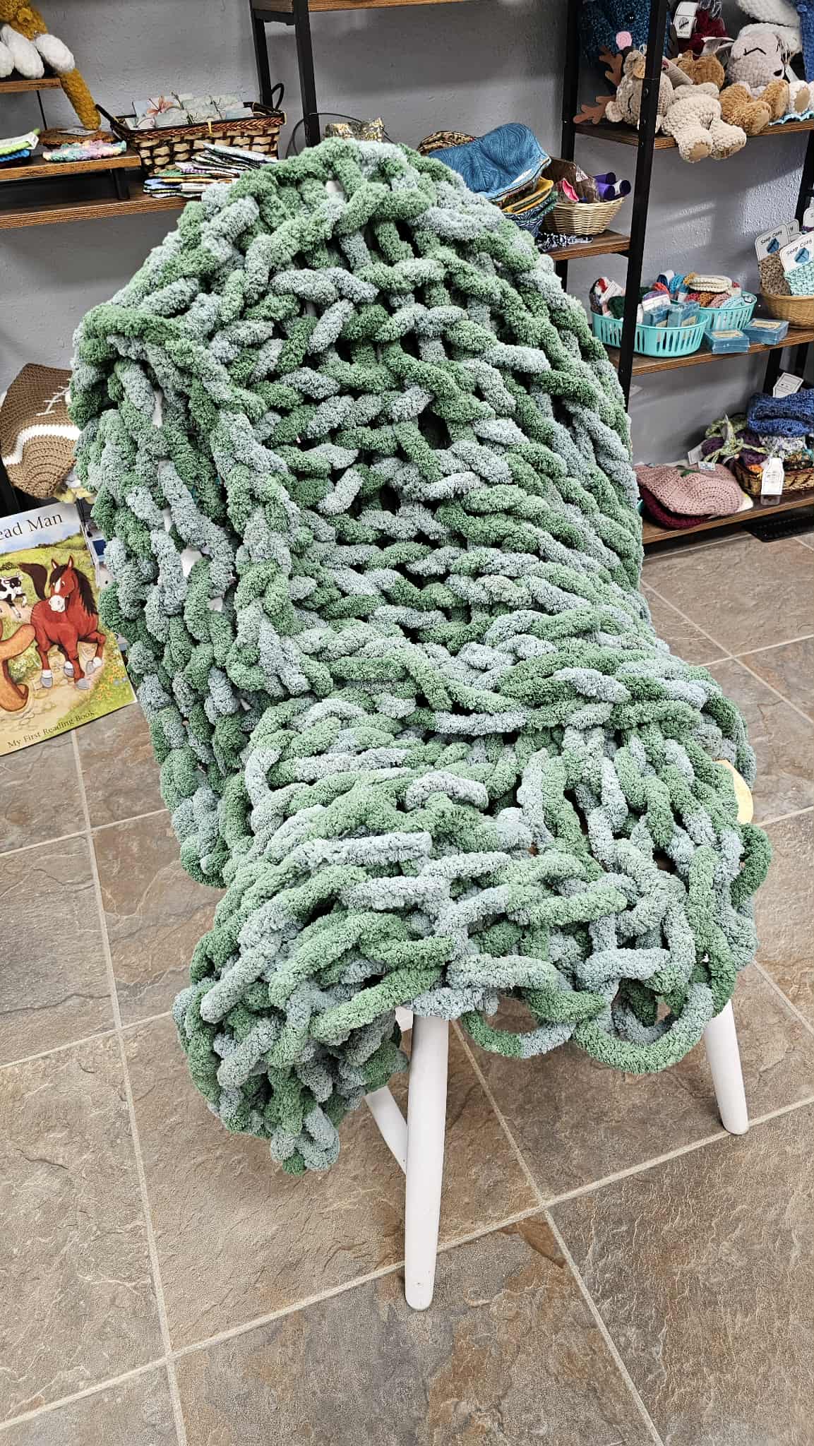 Chunky Knit Blanket Class - November 2nd, 2-5pm