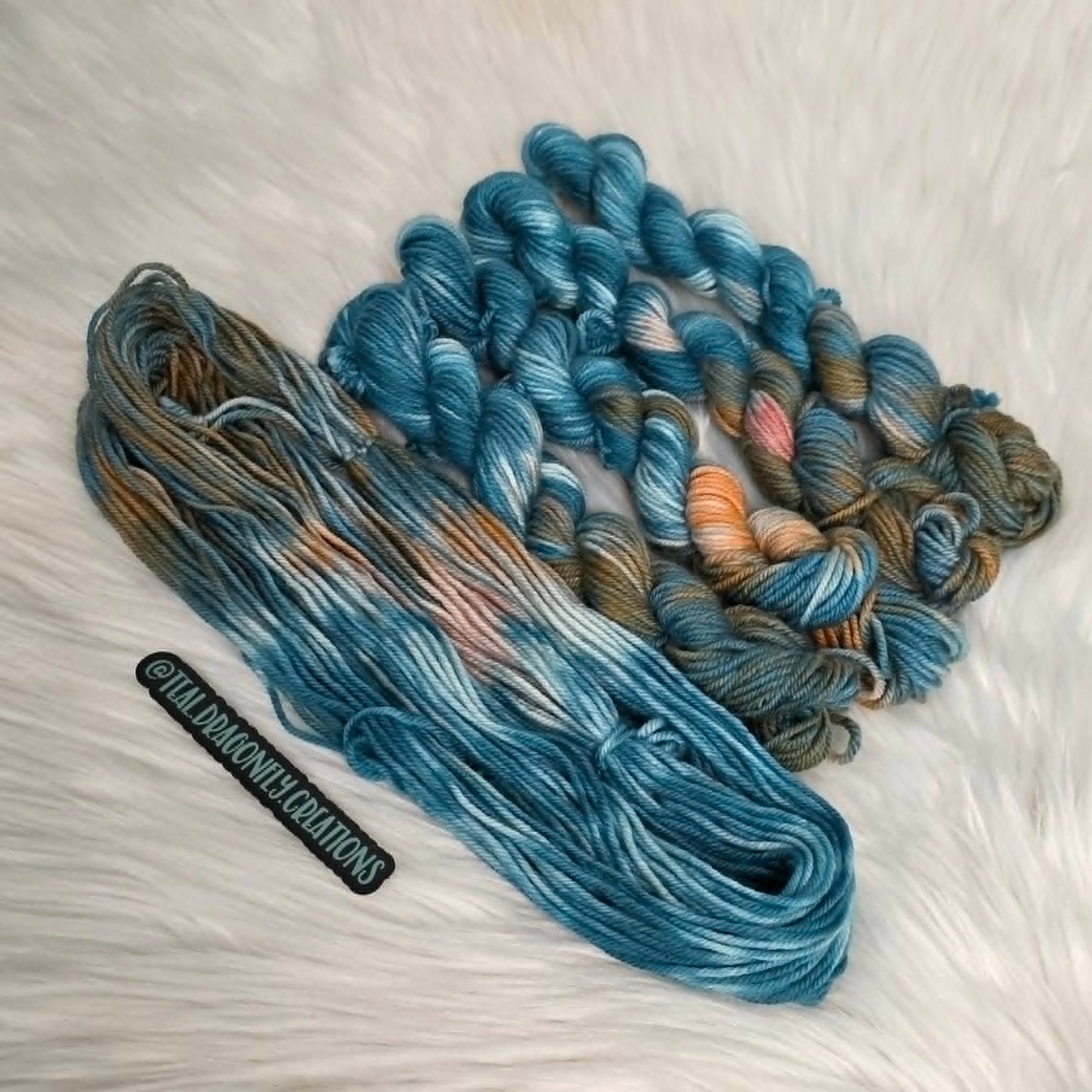 Hand-Dyed DK Minis - Spiced Earth - Soul Sisters Fibers