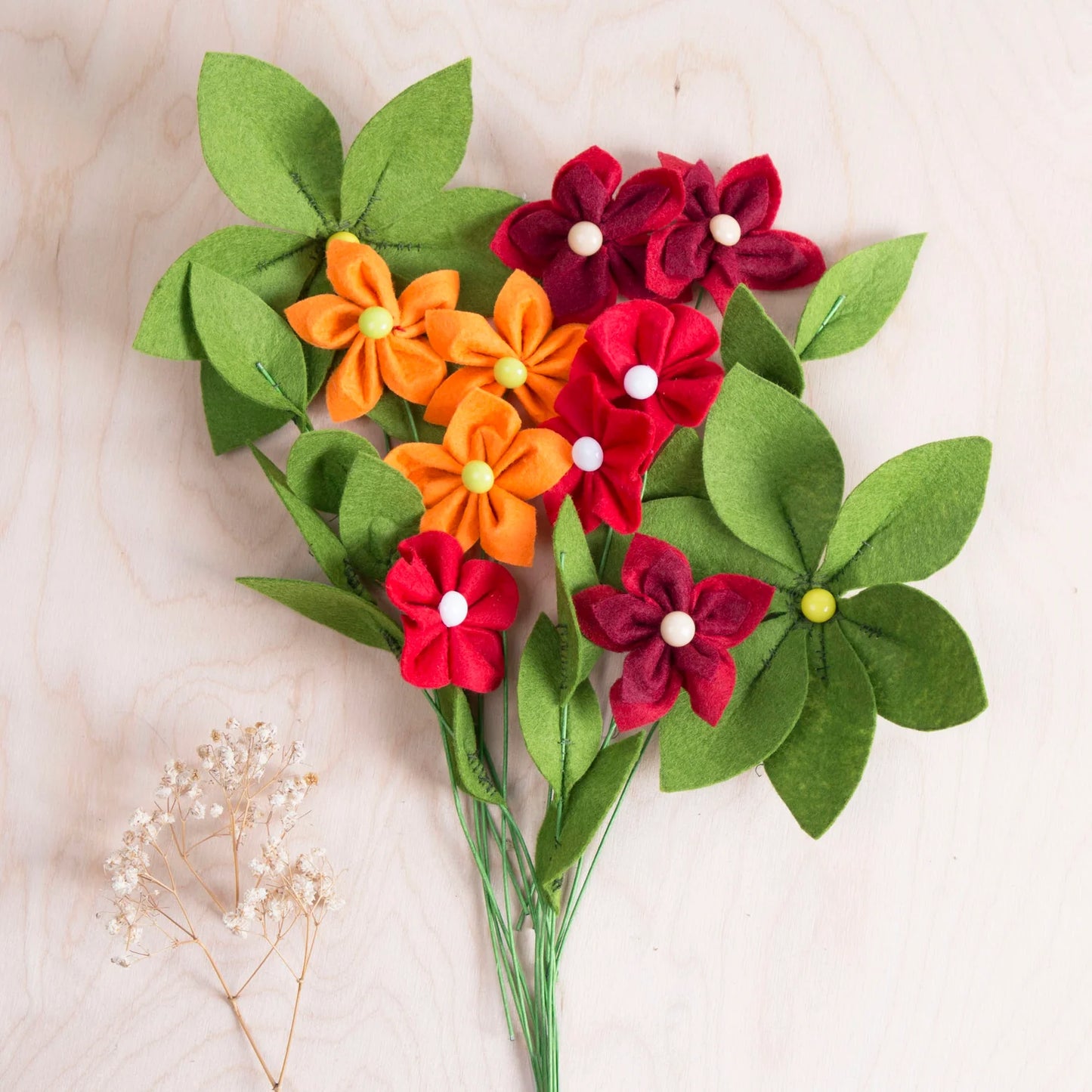 DIY Felt Flower Bouquet