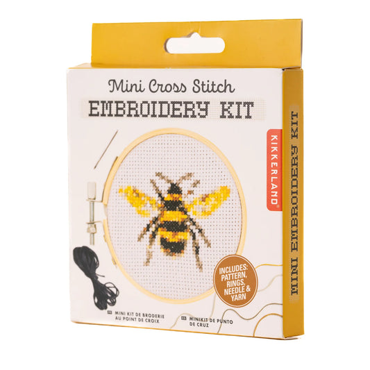 Mini Embroidery Kit - Bee