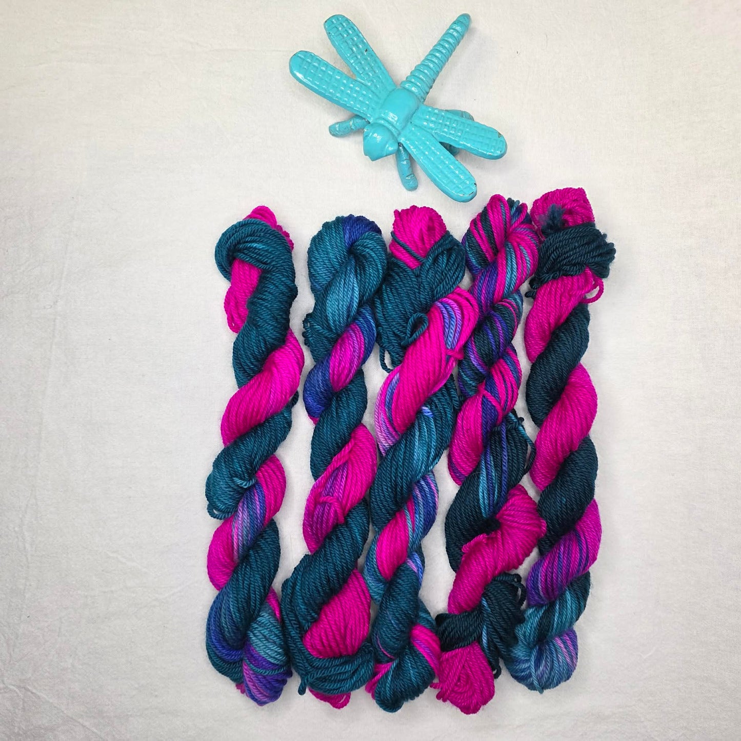 Hand-Dyed DK Minis - Radiant Flight - Soul Sisters Fibers