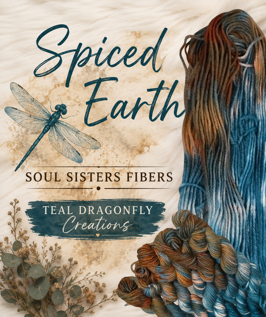 Hand-Dyed DK Minis - Spiced Earth - Soul Sisters Fibers
