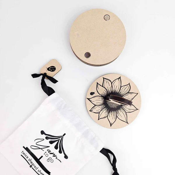 Yarn to Go Carousel - Sunflower - No Wrist Strap