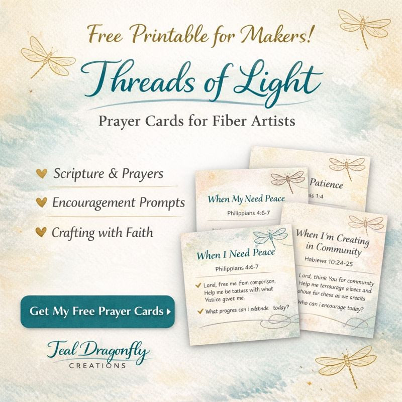 Threads of Light: Prayer Cards for Fiber Artists
