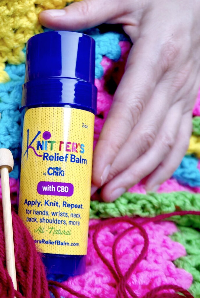 Knitter's Relief Balm with CBD