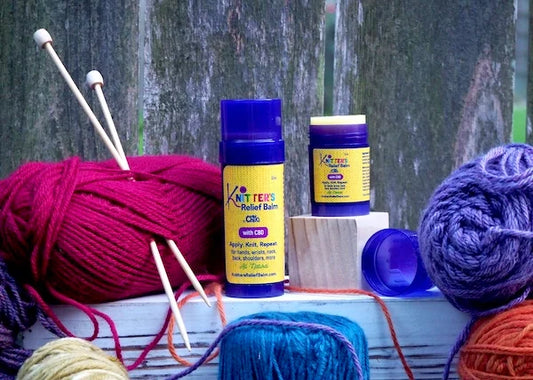 Knitter's Relief Balm with CBD