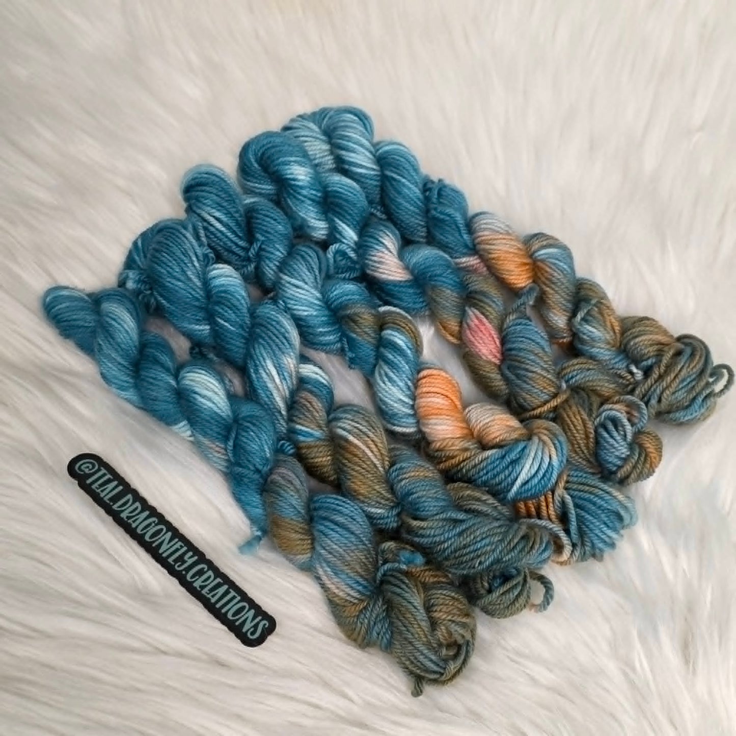 Hand-Dyed DK Minis - Spiced Earth - Soul Sisters Fibers