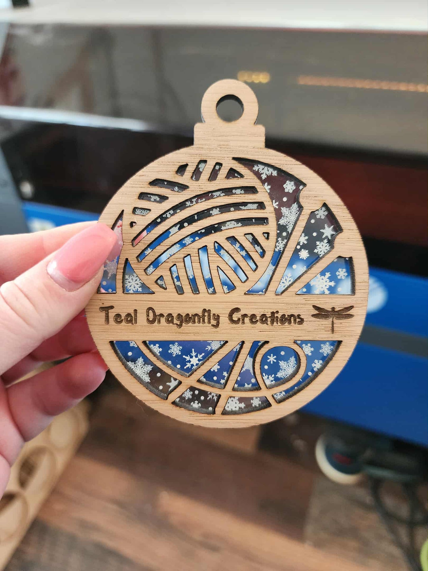 TDC Christmas Ornament - Knit and Crochet