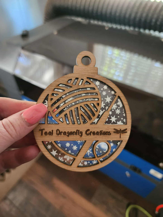 TDC Christmas Ornament - Knit and Crochet