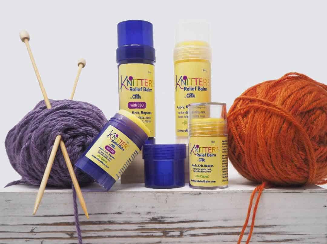 Knitter's Relief Balm with CBD