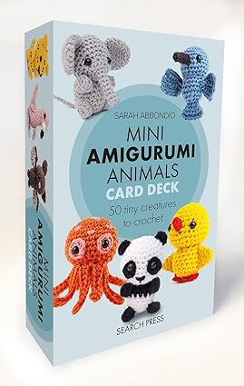 Mini Amigurumi Animals Card Deck