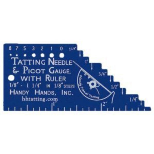 Ultimate Tatting Gauge – Blue Berry